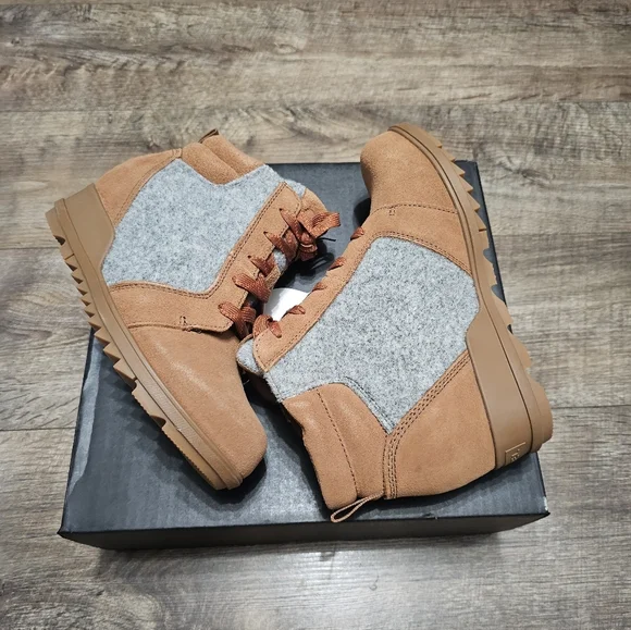🥾Sorel Evie Ankle Lace Waterproof Boots BRAND NEW WITH TAGS Women's size 7.5 - Picture 10 of 16